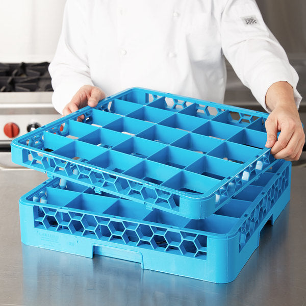 Carlisle Opticlean Estante de vidrio Dividido 50,48 cm X 50,48 cm
