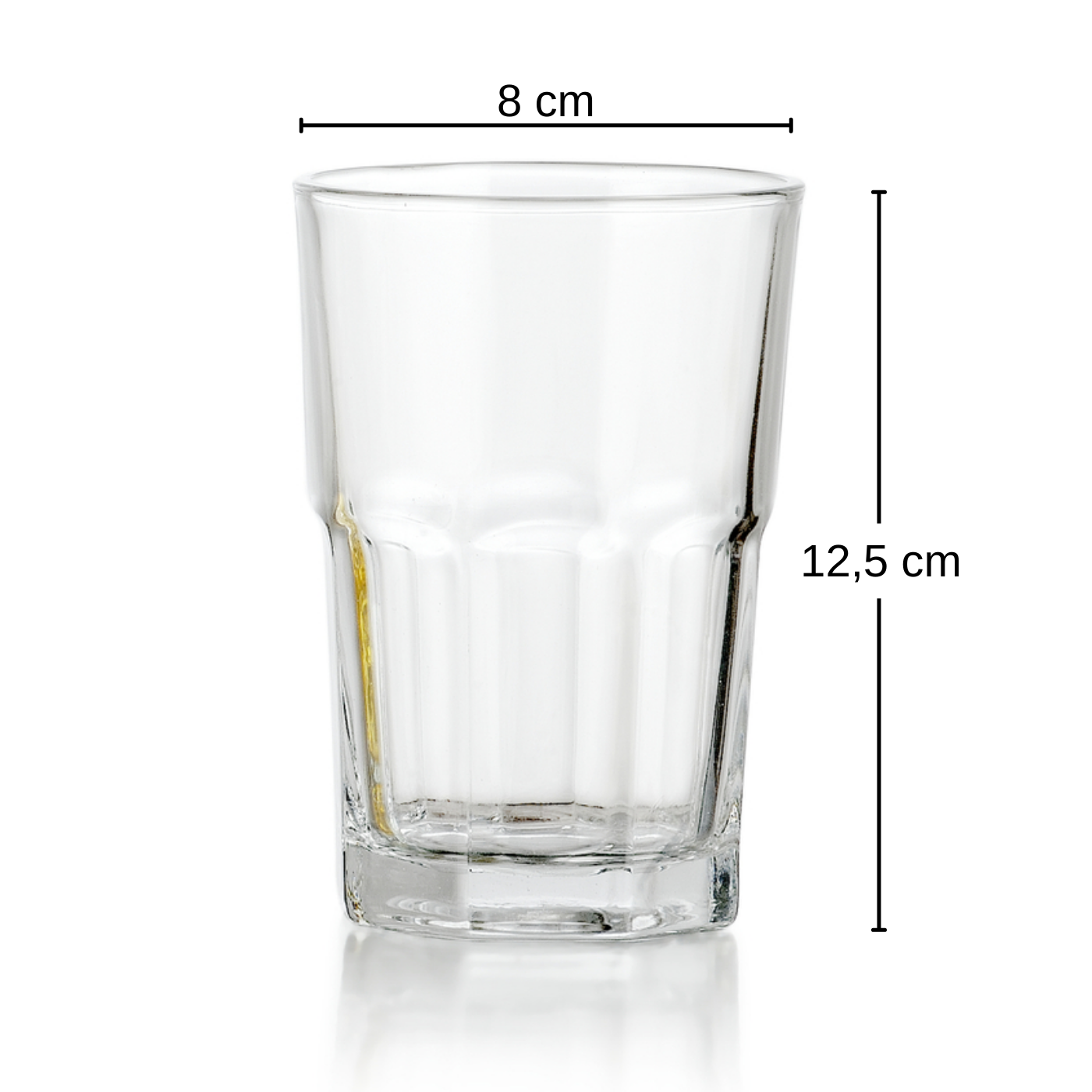 Crisa Boston Vaso Alto 377 ml Caja x 24