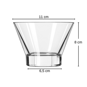 Libbey Desserts Bowl Oval 250 ml  Caja x 6