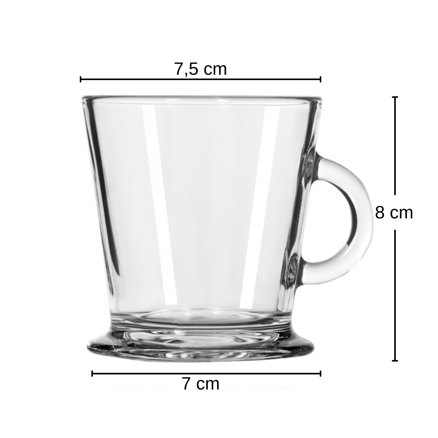 Libbey Acapulco Taza de Cafe 180 ml Caja x 12