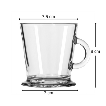 Libbey Acapulco Taza de Cafe 180 ml Caja x 12