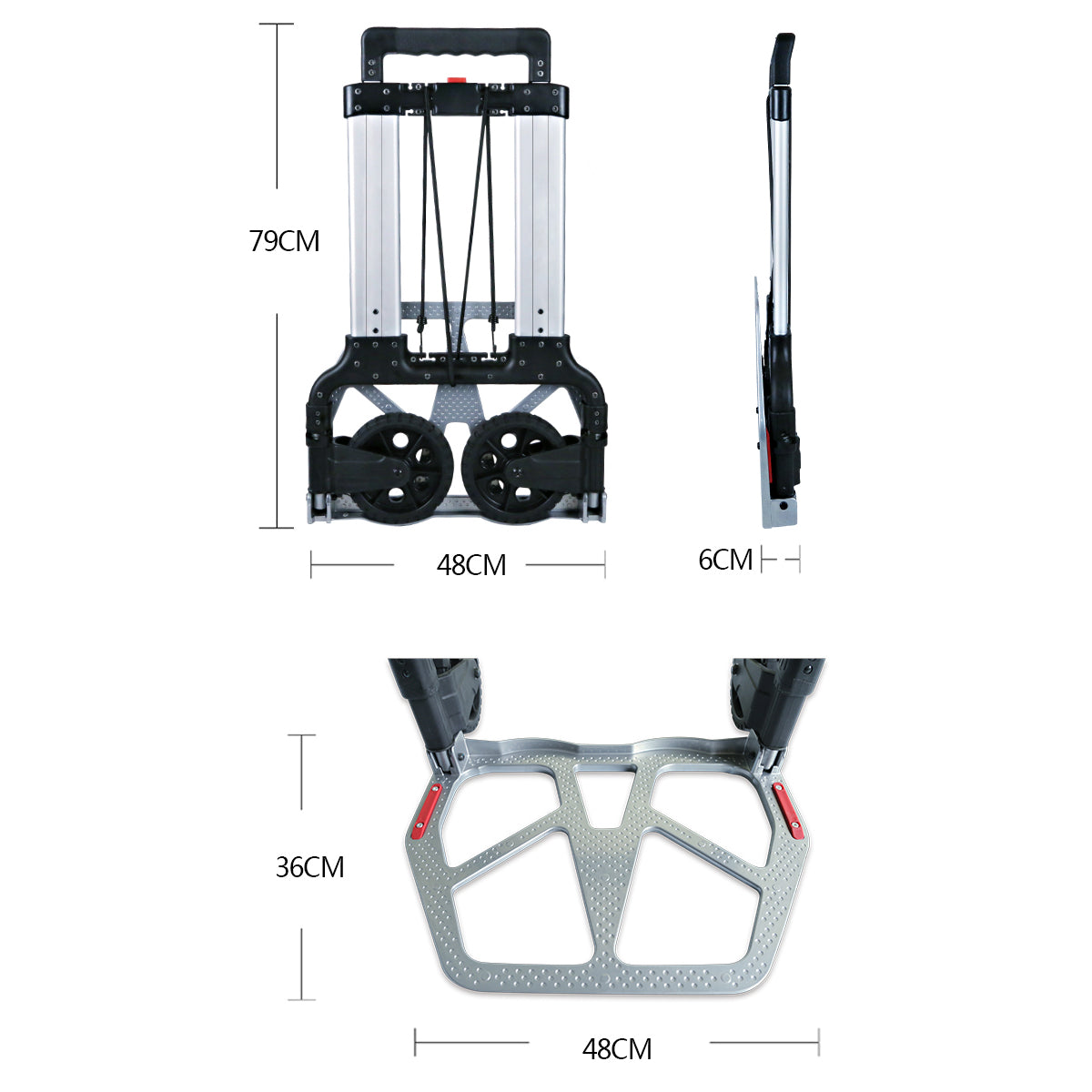 Cobra Cart Carro Pleglable Hasta 125 Kgs